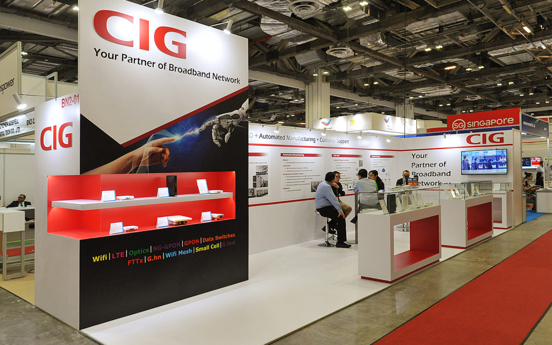 CIG at CommunicAsia 2018, Singapore
