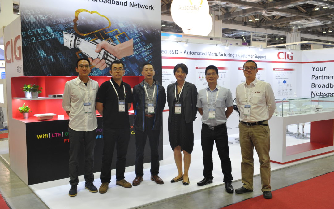 剑桥科技在2017 新加坡亚洲通信展